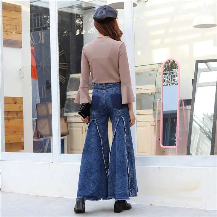 denim wide leg pants 08