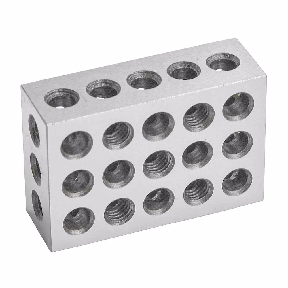 23 Отверстия прецизионные 25-50-75 мм блоки 1 пара(2 шт), набор параллельных зажимных блоков, стальной блок 23 Отверстия 1-2-" блок Калибр