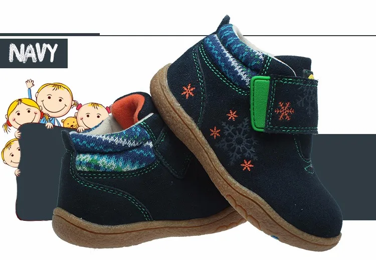Обувь для детей для маленьких Обувь для мальчиков и девочек из коровьей замши детей Обувь uovo мягкие удобные повседневная обувь EUR Размеры