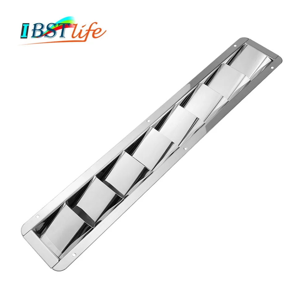 Boat Exhaust Vent Bilge 5 Louver Stainless Steel Marine Ventilation