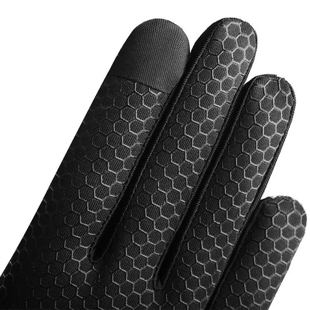 Мужские и женские тактические зимние перчатки модные водонепроницаемые перчатки для пальцев зимние женские рукавицы для вождения черные женские перчатки зимние