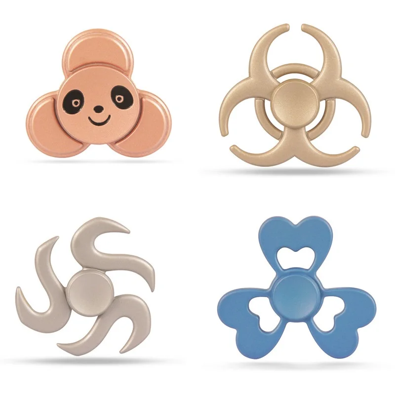 The latest fingertips gyro finger toys decompression creative EDC Hand Spinner Metallic Copper Custom Bearing Fidget Toy The latest fingertips gyro finger toys decompression creative EDC Hand Spinner Metallic Copper Custom Bearing Fidget Toy