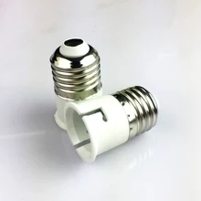 Goodland E27 to B22 Base LED Light Lamp Bulb Fireproof material Adapter Converter Socket Change