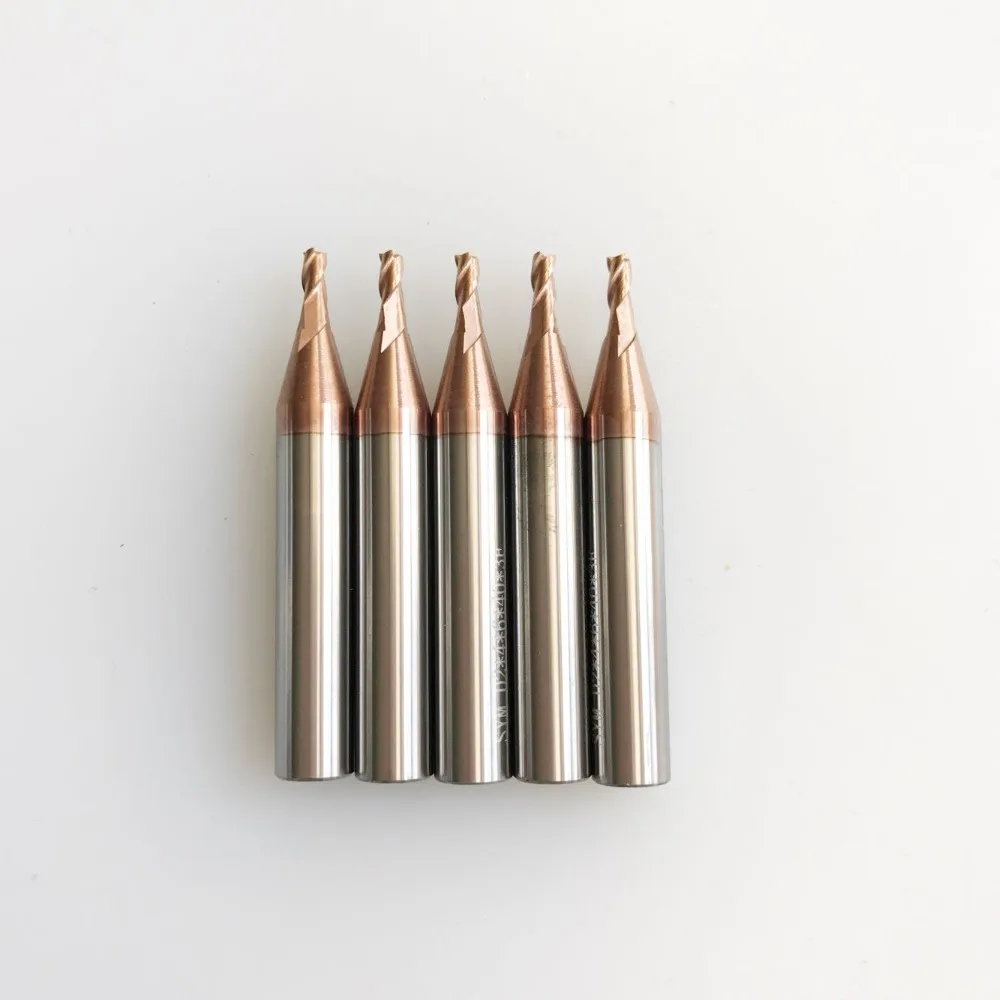 Carbide End Mill Milling Key Cutter Cutting Machine Drill Bits 1.0 1.2 1.5 2.0 2.5 3.0 Locksmith Tools