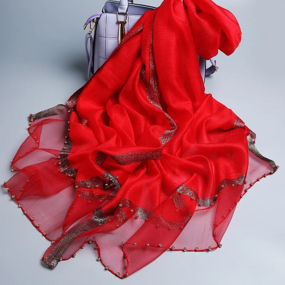 Высококачественный Женский кашемировый и шелковый шарф 200*80 см, длинная мягкая Летняя Пляжная шаль, модные шарфы для девушек
