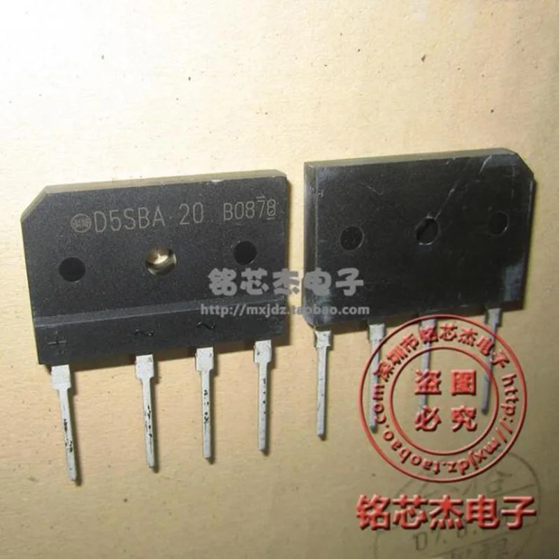D5SBA20 D5SBA 200V 6A Bridge Rectifier General purpose rectifier New