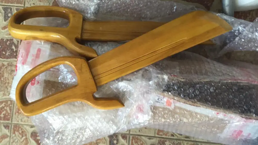 Высокое качество Wing Chun деревянный нож деревянные ножи Детские/Детские игрушки Боевые искусства кунг-фу тренировочные мечи