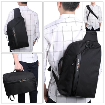 

K&F CONCEPT Camera Sling Backpack for DSLR Mirrorless Cameras Lens Accessories and 13.3'' Laptop with Removable Inner Bag