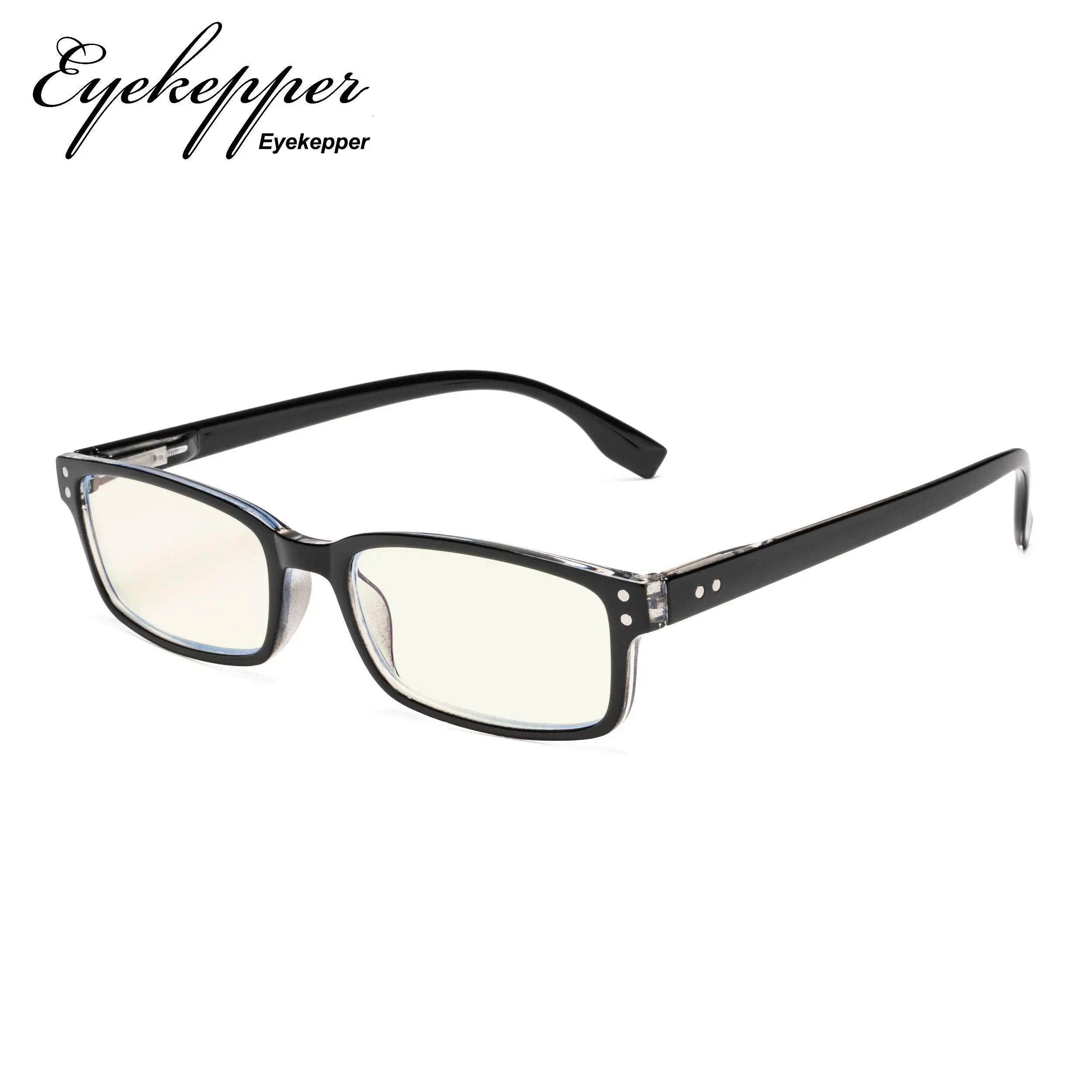 CG097 Eyekepper Classical Rectangular Frame Spring Hinges Computer