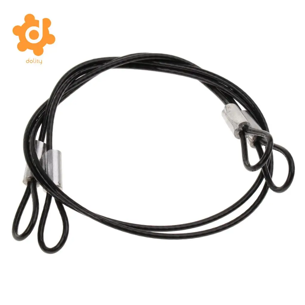 Aluminum Alloy Car Engine Hood Cover Lock Pull Line Bonnet Lid Latch