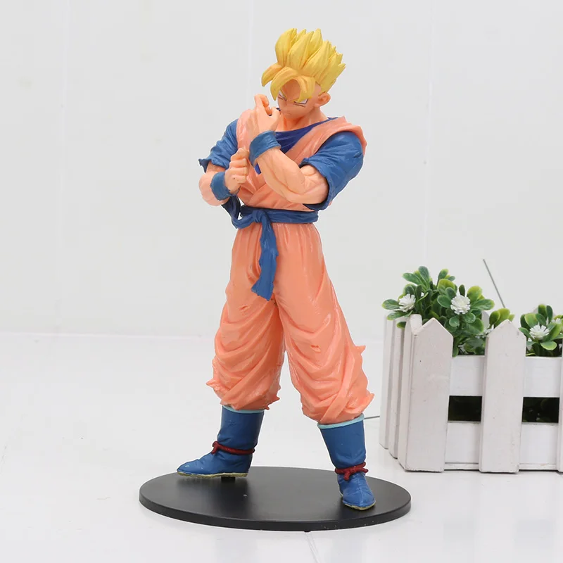 15 20 см Dragon Ball Z разрешение солдат Супер Саян Вегета ГОКу стволы Гохан фигурку
