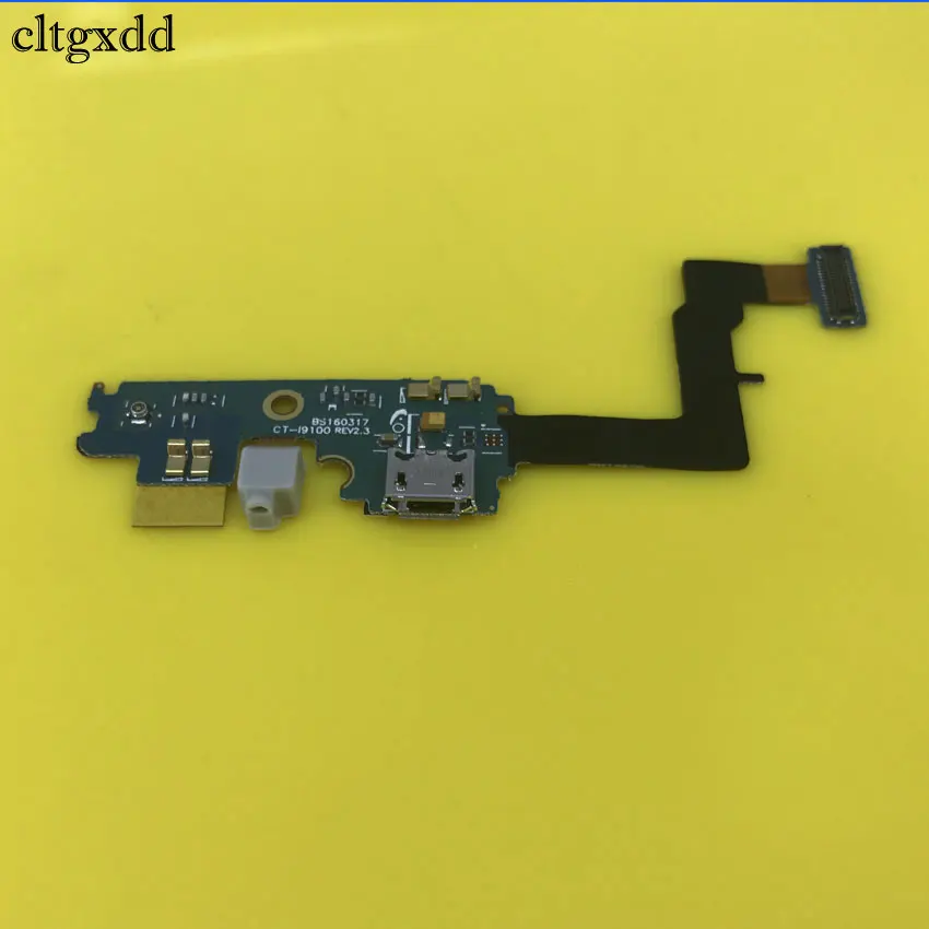 

cltgxdd WP-052 USB Charger Flex Cable For SAMSUNG Galaxy S2 I9100 GT-i9100 USB Charging Dock Connector with Microphone