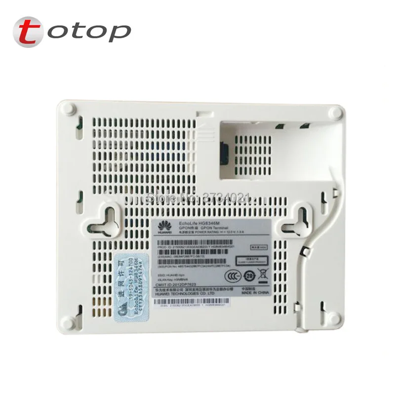 Бесплатная доставка huawei HG8346M gpon onu ont роутер 4FE + 2Tel USB WIFI ftth модем|Оптоволоконное
