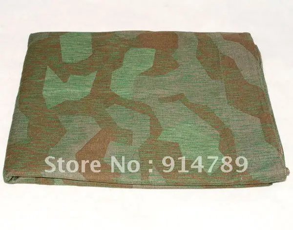 WW2 немецкий SPLINTER CAMO REVERSIBLE палатка ZELTBAHN-31467