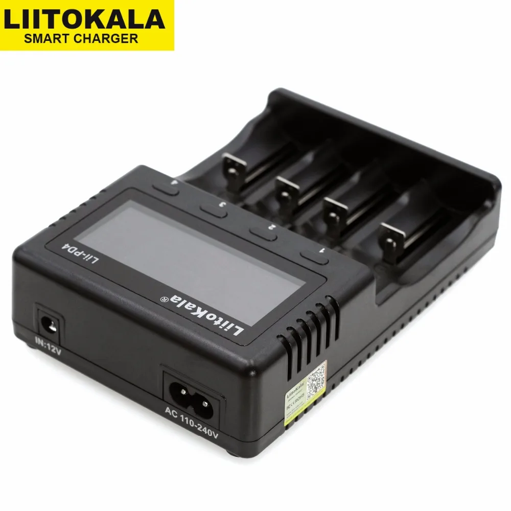 LiitoKala Lii-500S Lii-PD4 зарядное устройство для 18650 26650 21700 AA AAA 18350 V/3,7 V/3,2 V/1,2 V/1,5 V NiMH зарядное устройство для литиевых батарей