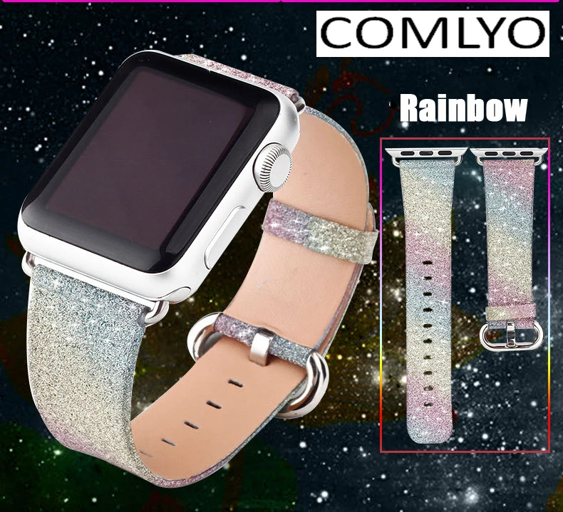 glitter apple watch band 38mm
