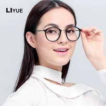 Марка Дизайн Мода компьютер Оптические Frame очки Винтаж очки Tr90 металла рецепт Очки ясно очки