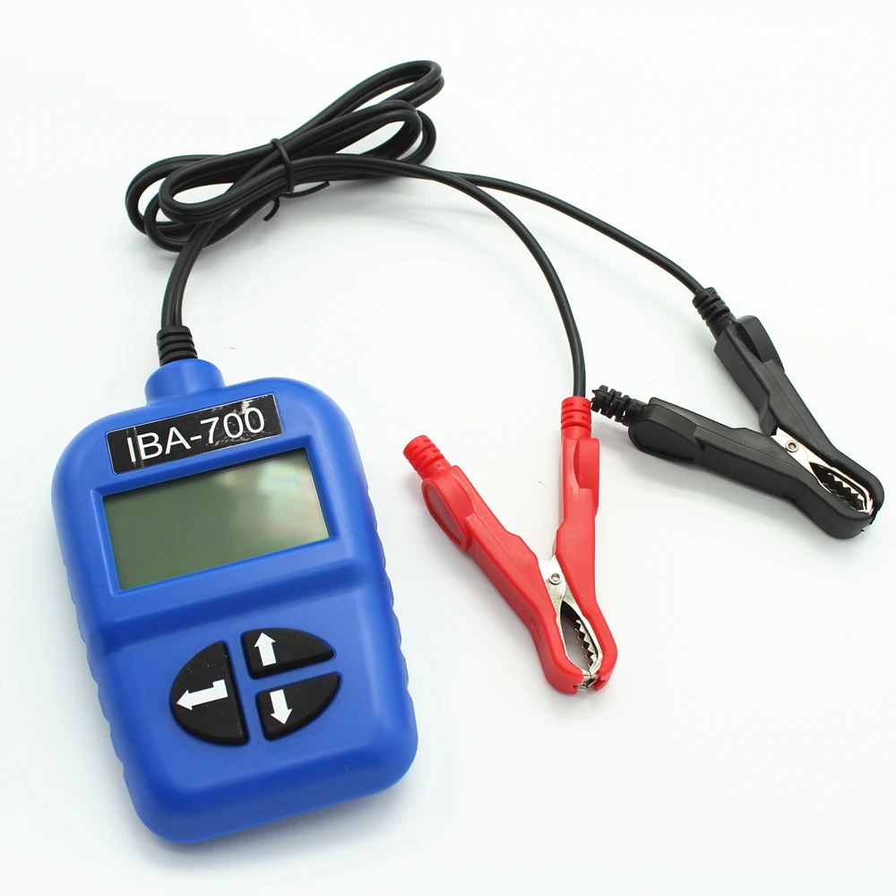 12 В IBA-700 Автомобильный анализатор автомобильных аккумуляторов тестер батареи тестер сканер проверки заряда ЖК-дисплей Автомобильный инструмент для ремонта автомобиля