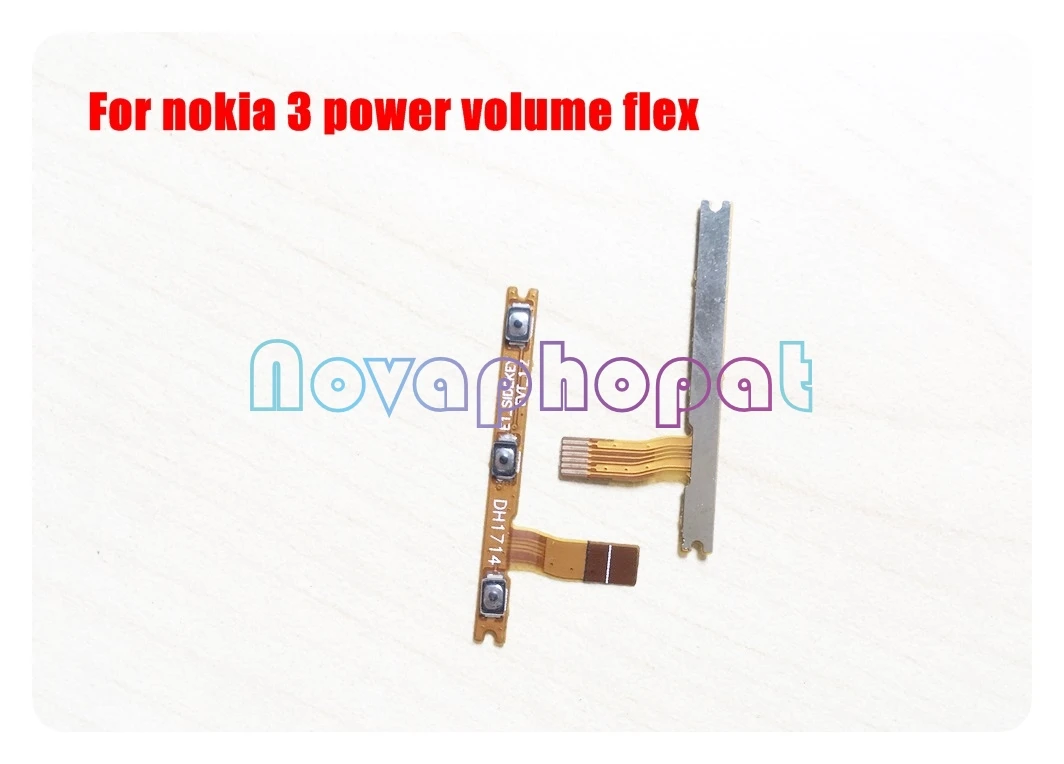Novaphopat 10 шт./лот переключатель включения и выключения громкости Боковая кнопка