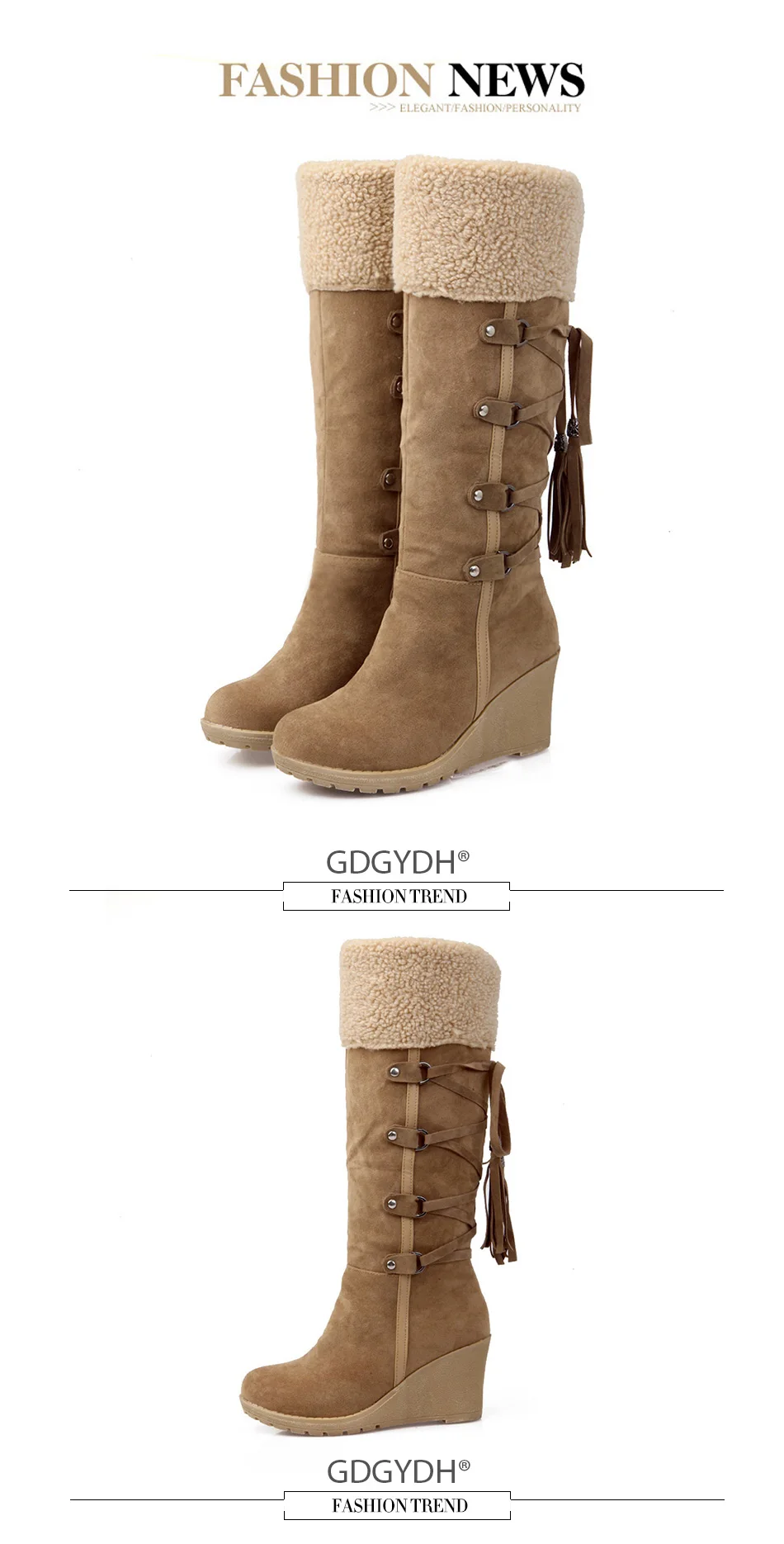fur snow boots women ,waterproof snow boots women