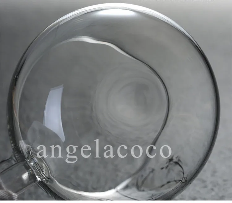 Индивидуальная стеклянная чайная кружка с заваркой и крышкой бамбуковая большая кофейная кухонная дорожная Подарочная термостойкая посуда Xicara Caneca