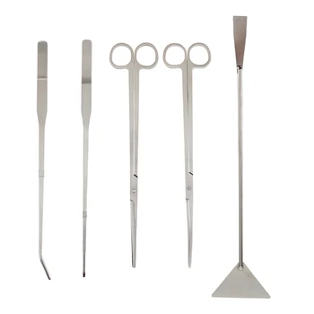 

Aquarium Maintenance Tools Kit Tweezers Scissors For Live Plants Grass Aquario Accessory Fish Aquatic Pet Supplies