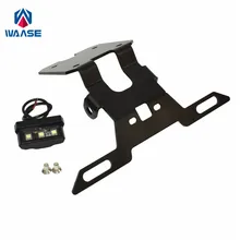 Waase для Yamaha YZF R15 V3 V3.0 VVA держатель номерного знака Рамка с светодиодный свет