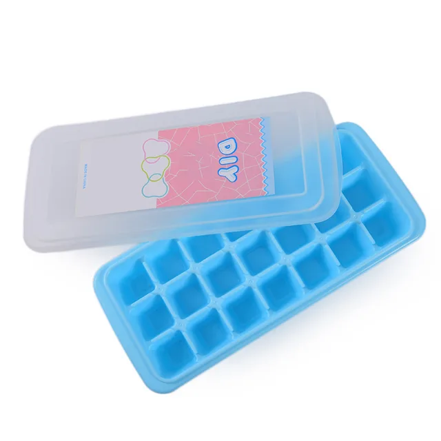 Us 2 63 23 Off 1 Pcs Blue Green Pink 21 Grids Ice Molds Cube Tray Cream Makers Mold For Bar Party Kitchen Accessiories In