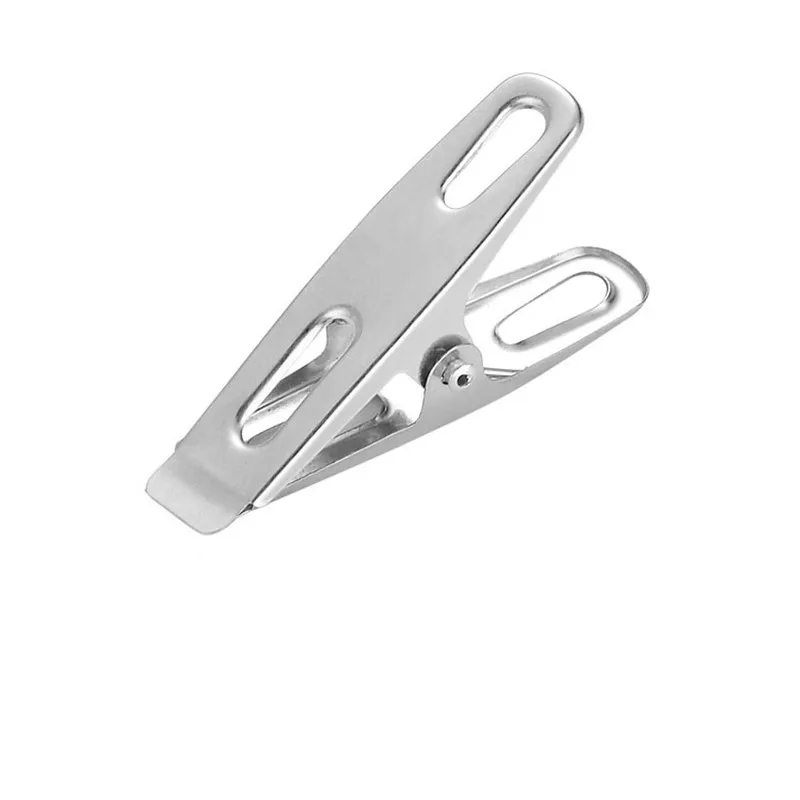 

Promotion New 20Pcs Stainless Steel Clothes Pegs Hanging Clips Pins Laundry Windproof Clamp Household Clothespin Storage Tools