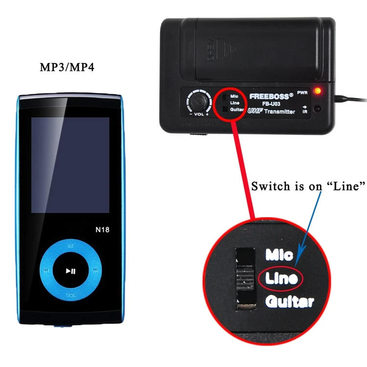 FB-U03-2 43 Wireless Microphones
