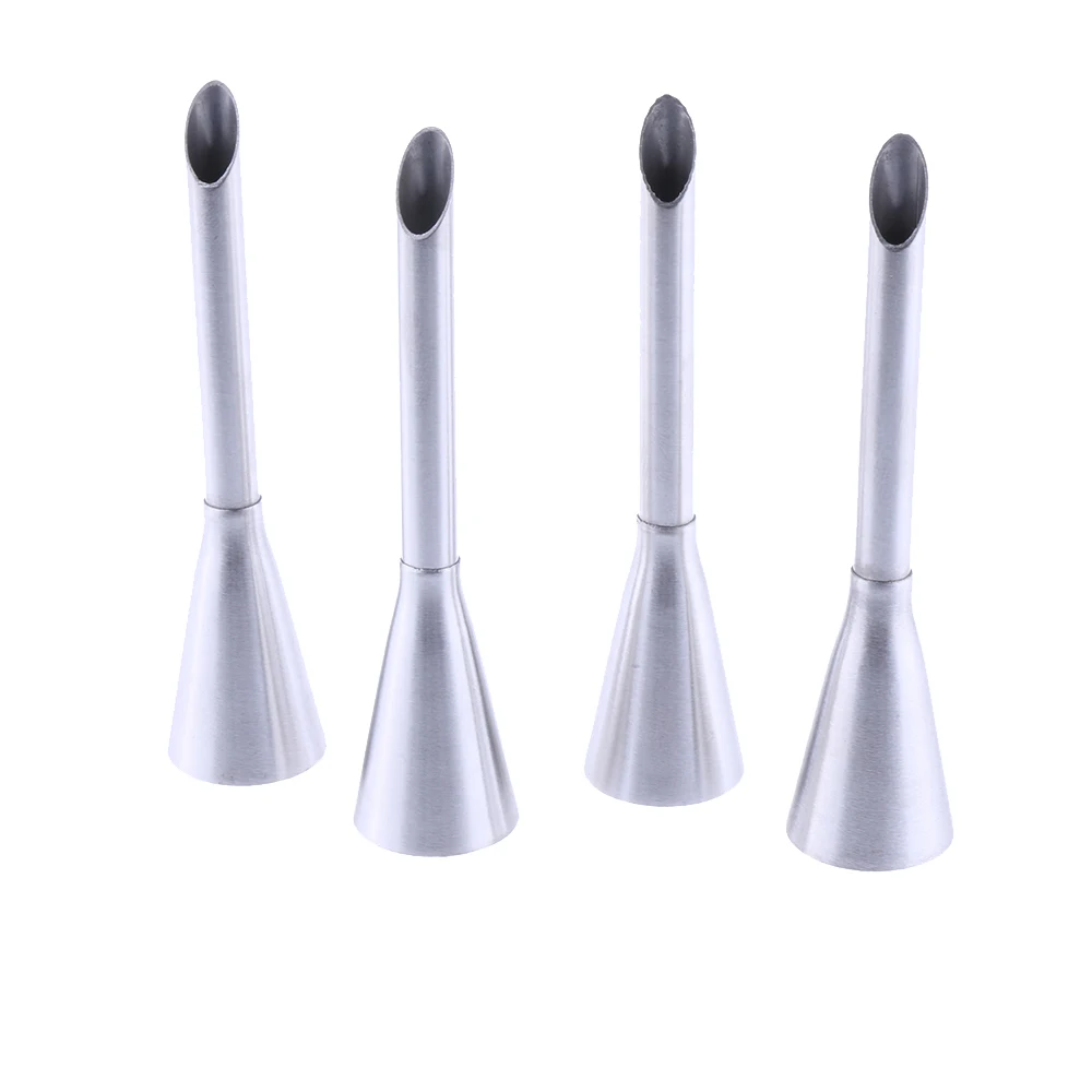 

1 Pc New Icing Piping Nozzles Cream Stainless Steel Injector Beak Pastry Injector Confectionery Tool Baking Tool