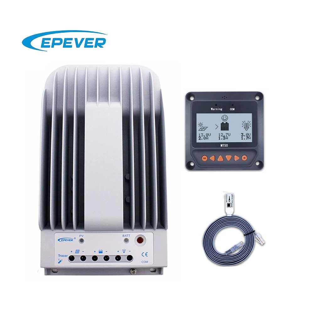 Контроллер заряда солнечной батареи с ЖК дисплеем MT50|solar charge controller|mppt solar controllercharge