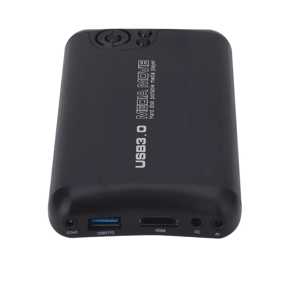  USB3.0 Full HD 1080P Media Player Support 1000GB 2.5