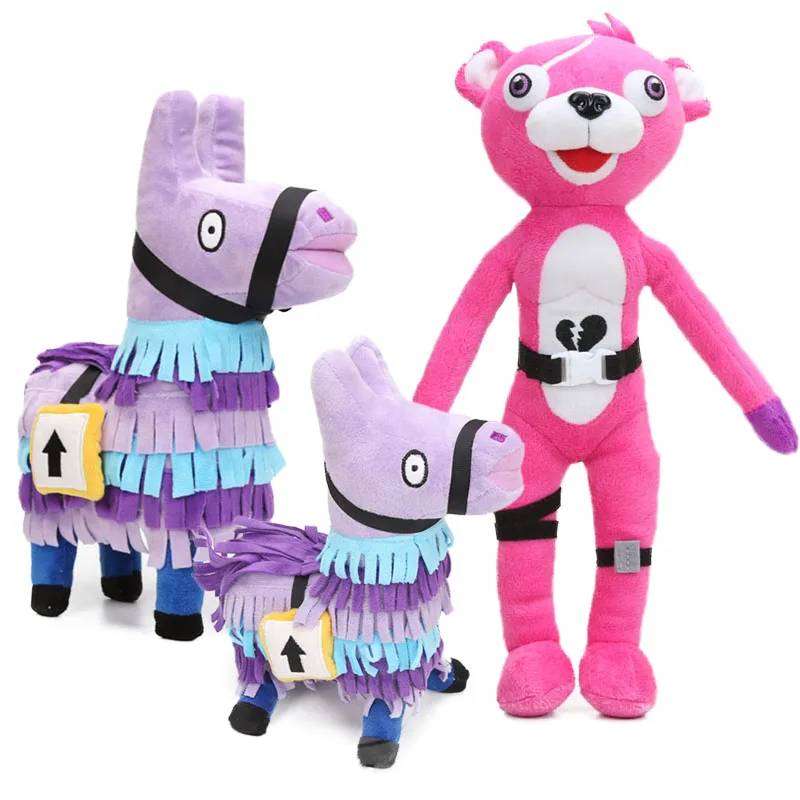 

Game Toys Llama Pinata Pink Bear Plush 14inch 34cm Raven Dark Voyager Plush Pillow Soft Stuffed Animal Dolls Toys Purple Horse