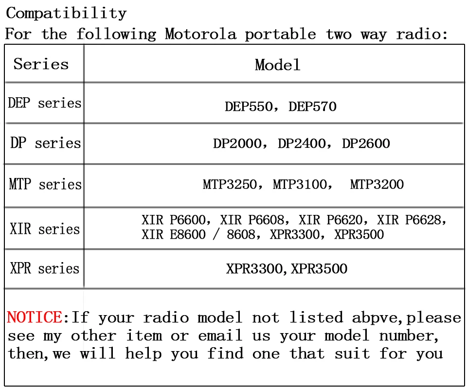 Иди и болтай Walkie Talkie “иди и воздушная акустика трубки PTT наушник микрофон для Motorola P6600 DP2000 DEP55 XPR3300 XPR3500 MTP3250 MTP3200 радио