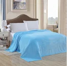 Мягкое Фланелевое Флисовое одеяло из микроплюша, покрывало для кровати/дивана/воздушного покрытия, светильник из серо-коричневого верблюжьего цвета - Цвет: 09
