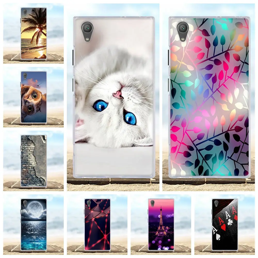 

For Sony XA1 Plus Dual G3412 G3421 G3423 G3416 Case Cover Soft Silicone TPU 3D Cute Pattern For Sony Xperia XA1 Plus Phone Cases