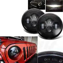 2X" дюймовый светодиодный фонарь для Lada 4x4 urban Niva светодиодный фонарь для Jeep Wrangler JK LJ CJ светодиодный налобный фонарь