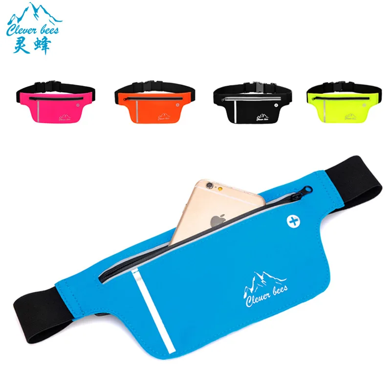 LINGFENG Running Bag Waterproof Running Waist Bag Fanny Pack Men Women