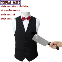 New Summer Men Stab Resistant Concealed Stab Anti-cut Vest Self-defense Police Stab Tactics Clothing Protection Cut Resistant