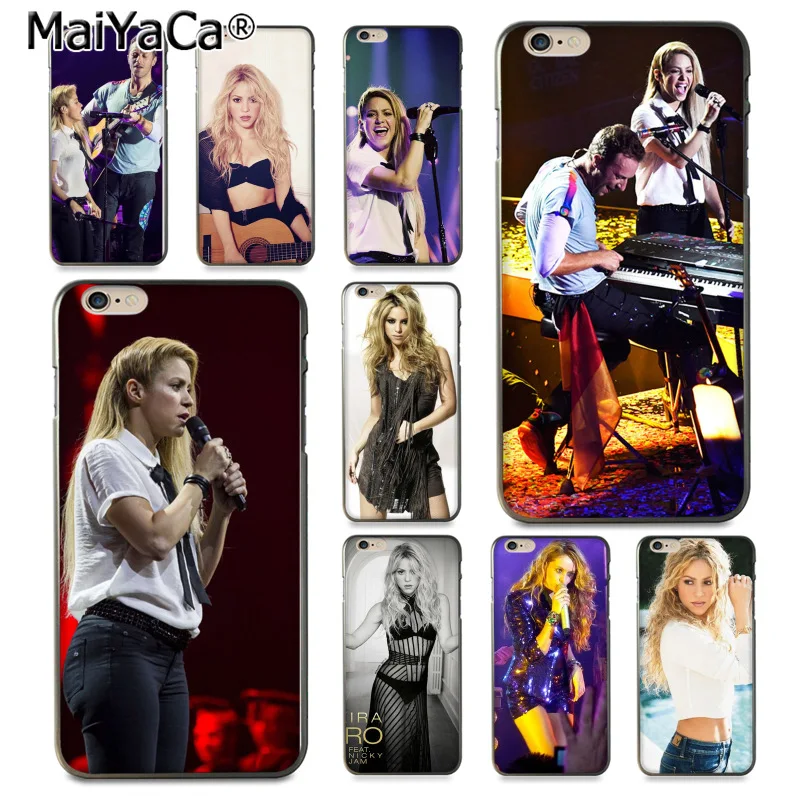 Роскошный гибридный мягкий чехол MaiYaCa Shakira для iPhone 8 7 6 6S Plus X 10 5 5S SE