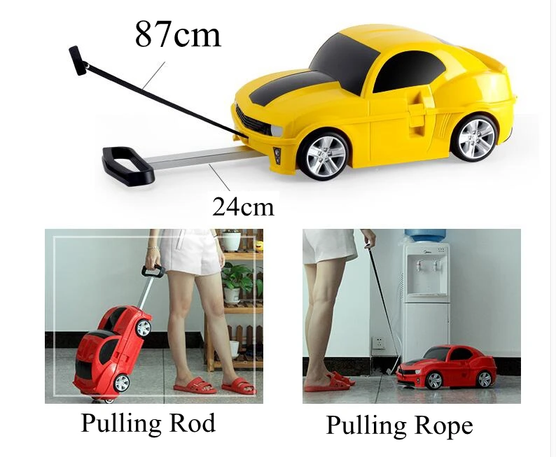 Автомобильный чемодан для детей, Детский чемодан на колесиках, чемодан для гоночного автомобиля, багаж для путешествий, Детский чемодан на колесиках для путешествий, чемодан на колесиках для мальчиков