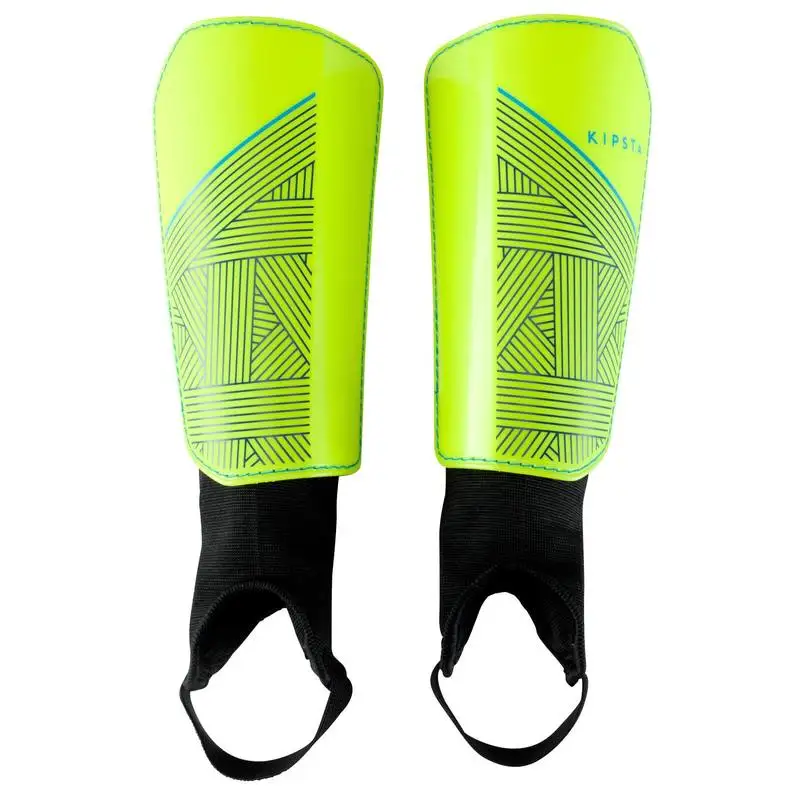 free shipping green color shin guard football guard soccer ball guard