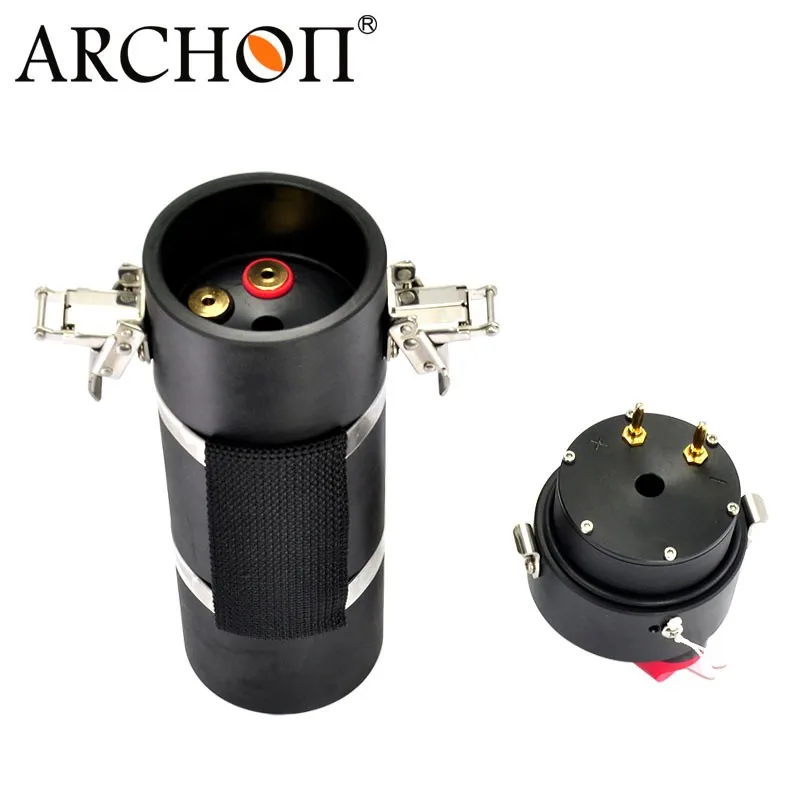 Subaquática de Mergulho Archon Dh160 e wh166 Vasilha Levou Luz Levou Tocha Mergulho 150 m à Prova d' Água 5 Cheap led diving torch