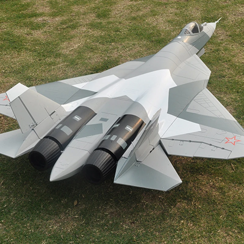 LX/полет в небе rc хобби Twin 12 лезвия 70 мм EDF T50/SU57 самолет комплект