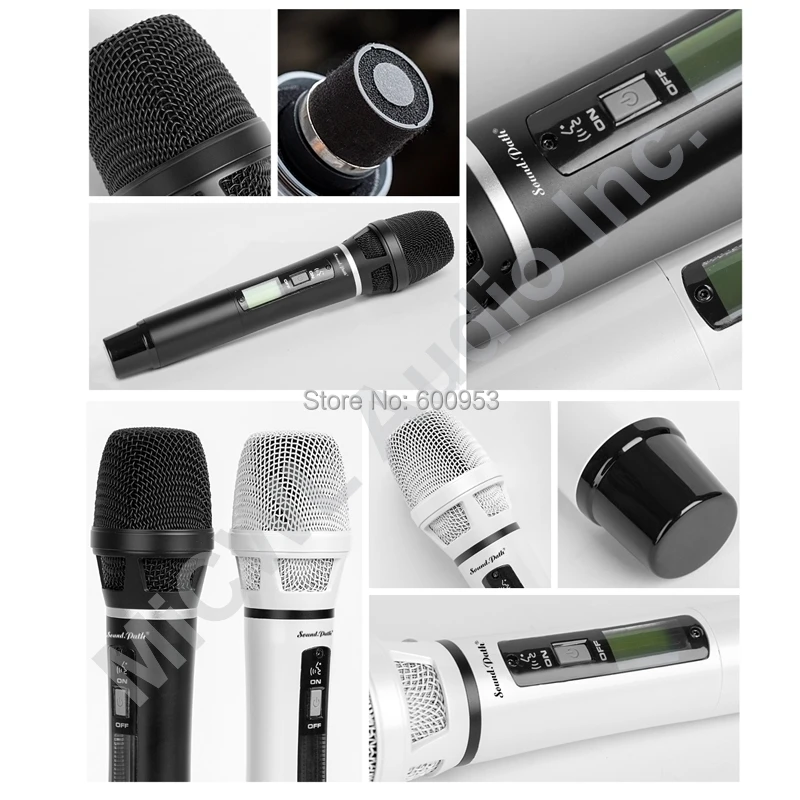 Micwl sp4-skm9000 pro rádio sem fio dj