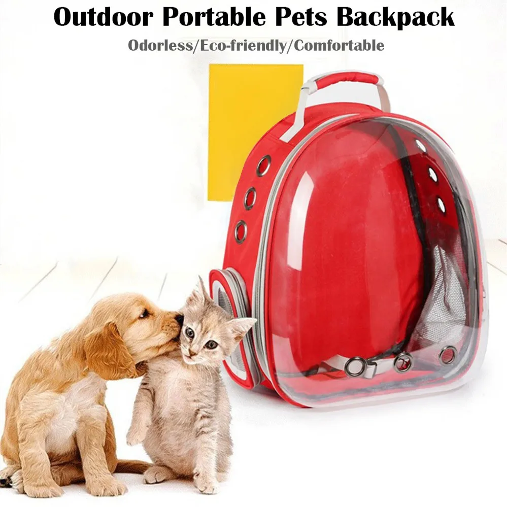 Large Capacity Pets Bag Dog Cat Carriers Outdoor Anti shock Capsule