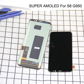 

For Samsung S8 LCD Replacement for SAMSUNG Galaxy S8 G950 G950F Display lcd Touch Screen Digitizer