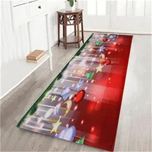 Рождественский коврик с рождеством, коврики для дома, коралловый бархат, ковровый декор, коврики для гостиной, ванной комнаты, 60x180 см