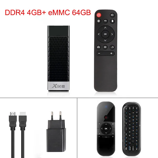 X96S 4K tv Stick Android 9,0 Мини ПК 4 ГБ 32 ГБ Amlogic S905Y2 четырехъядерный 2,4G& 5 ГГц двойной Wifi BT4.2 1080P H.265 Miracast tv Dongle - Цвет: 4G With Air Mouse